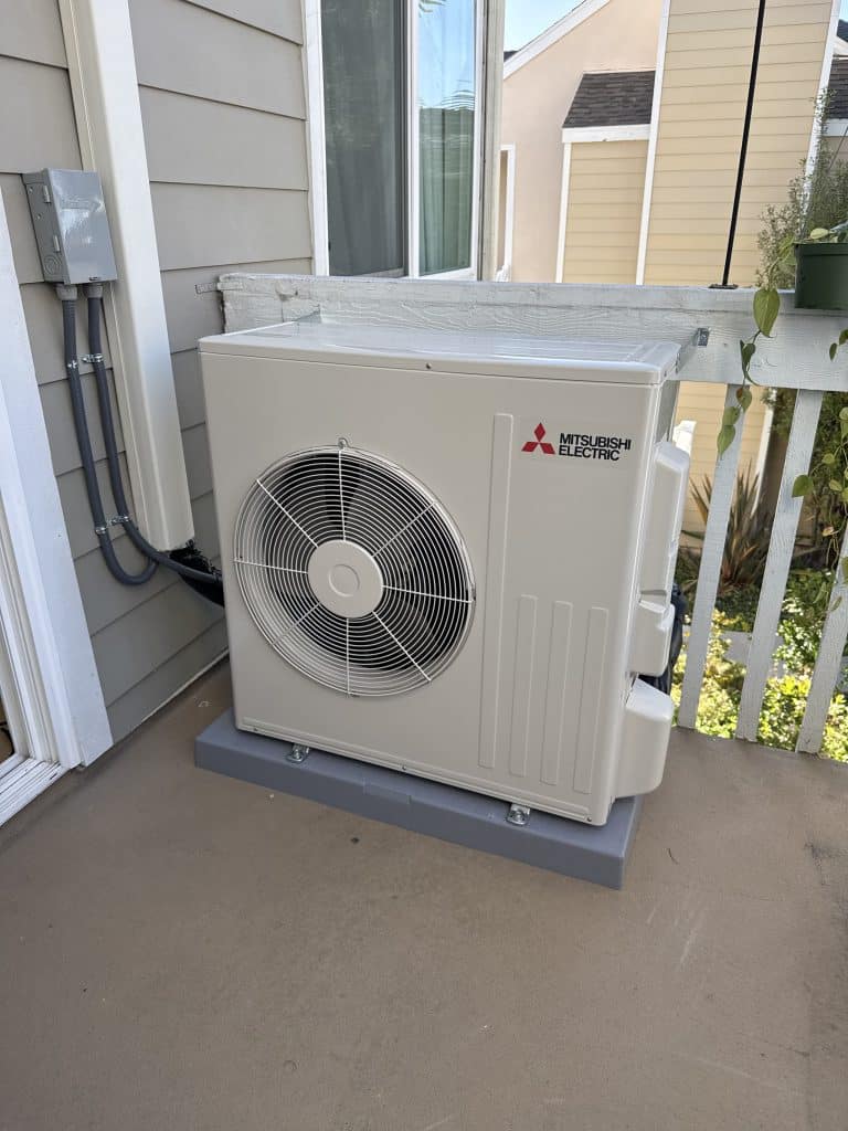 Mitsubishi Inverter Heat Pumps in Dana Point Homes