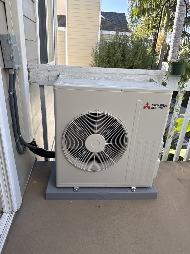 Mitsubishi Inverter Heat Pumps in Dana Point Homes