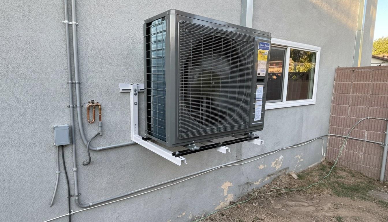 Completed ac repair work at Shalom Heating & Air in Downey