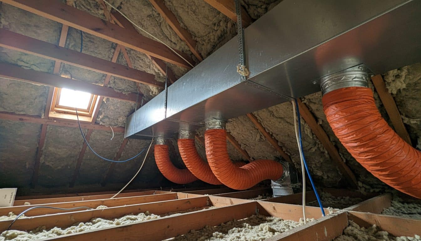 Every duct service we provide — Orange — Shalom Heating & Air