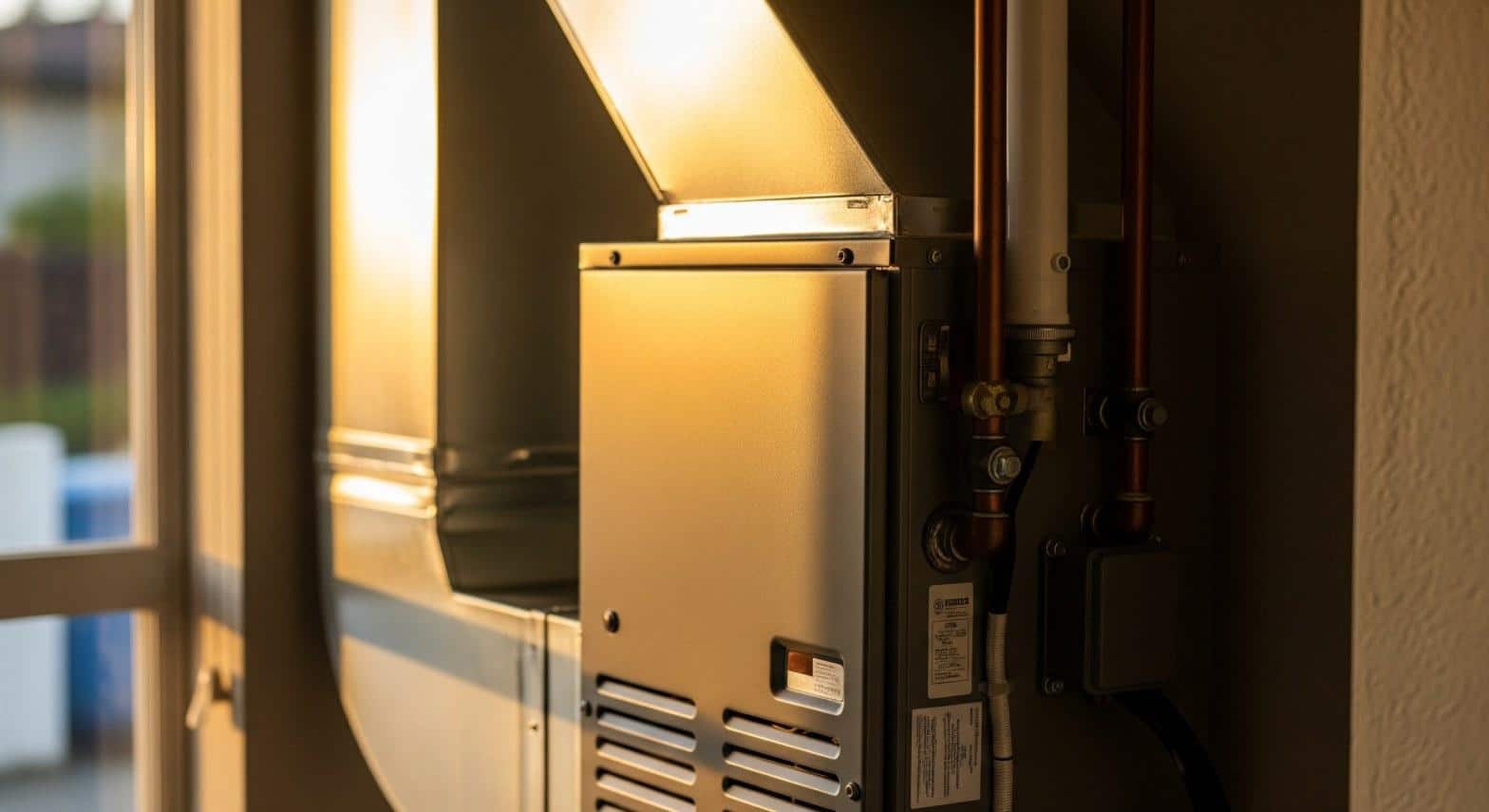 Combustion analyzer tool used during professional furnace tune-up in Huntington Beach CA