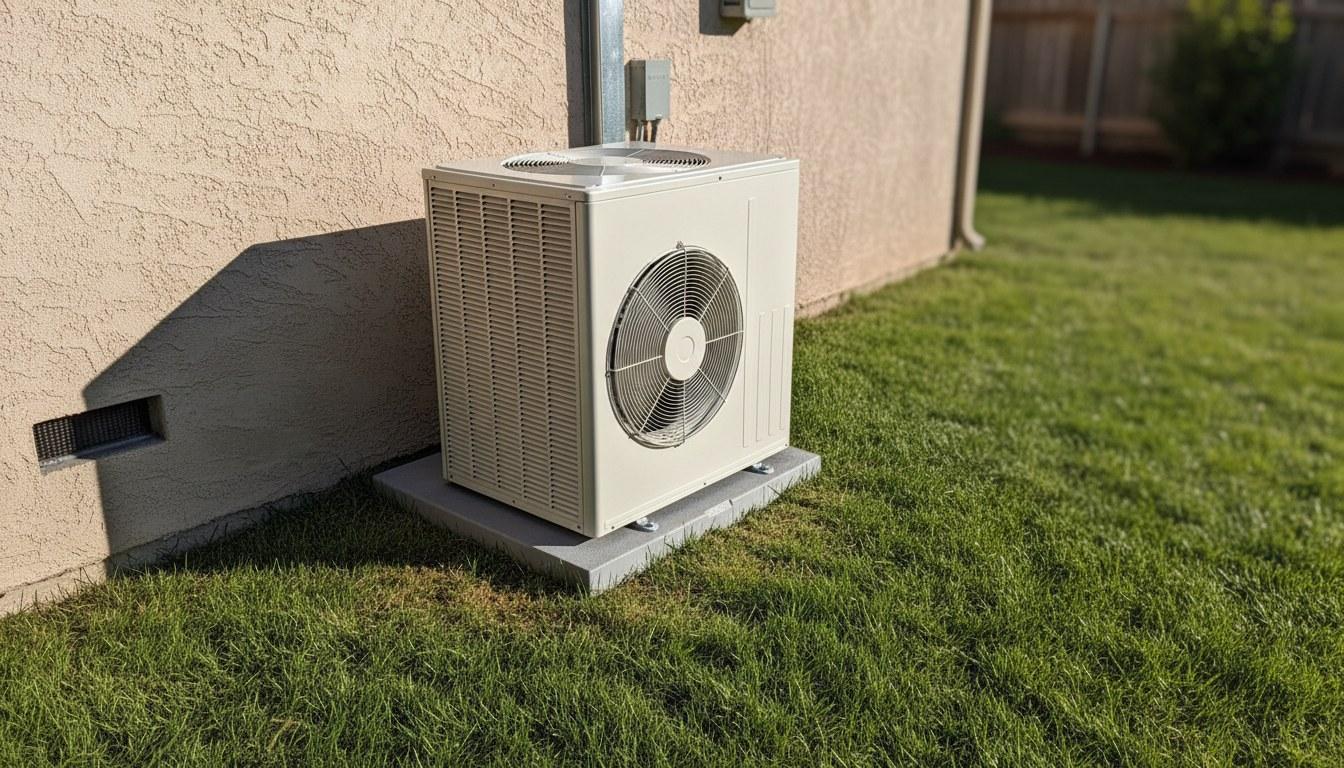 Completed ac repair work at Shalom Heating & Air