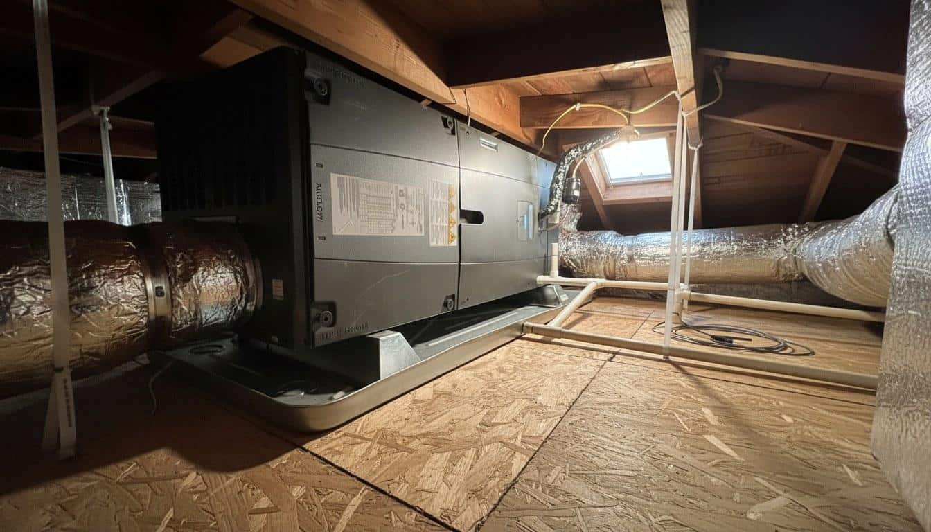 Completed ac repair work at Shalom Heating & Air