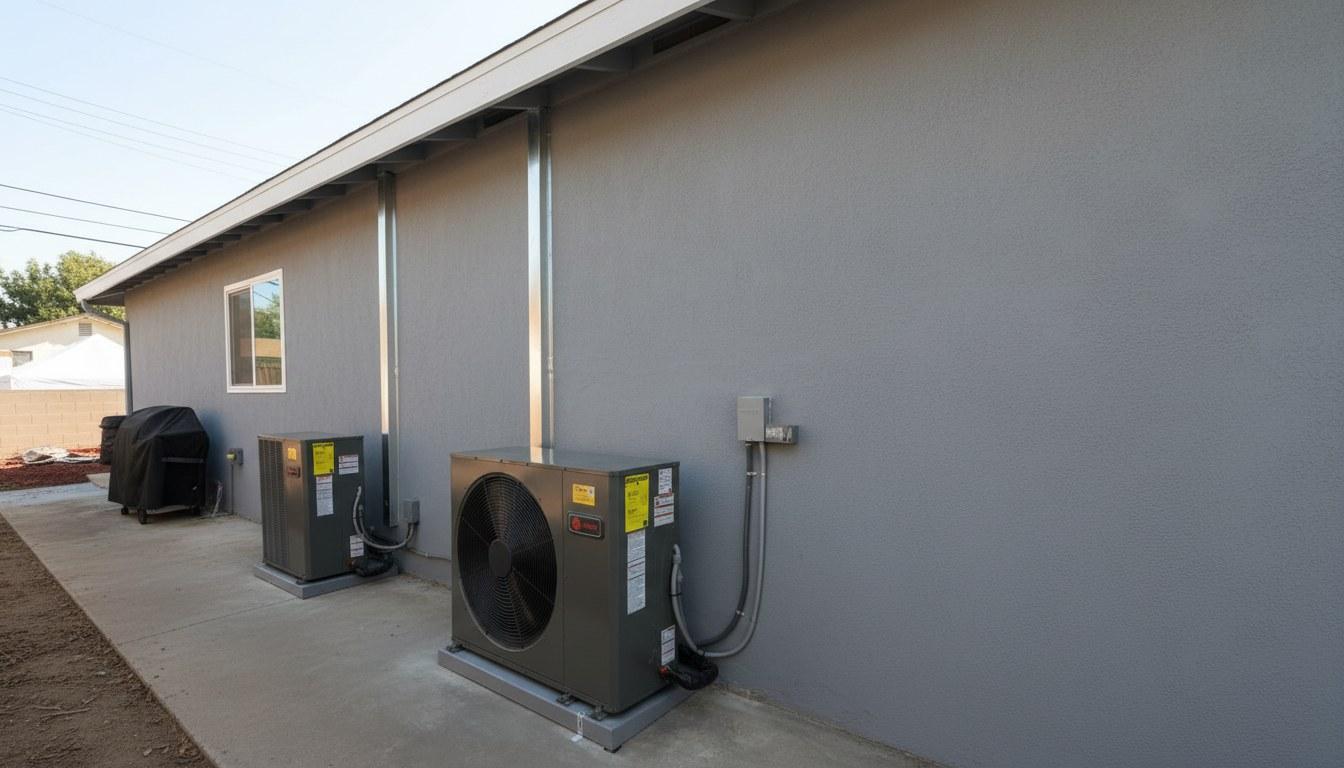Completed ac repair work at Shalom Heating & Air