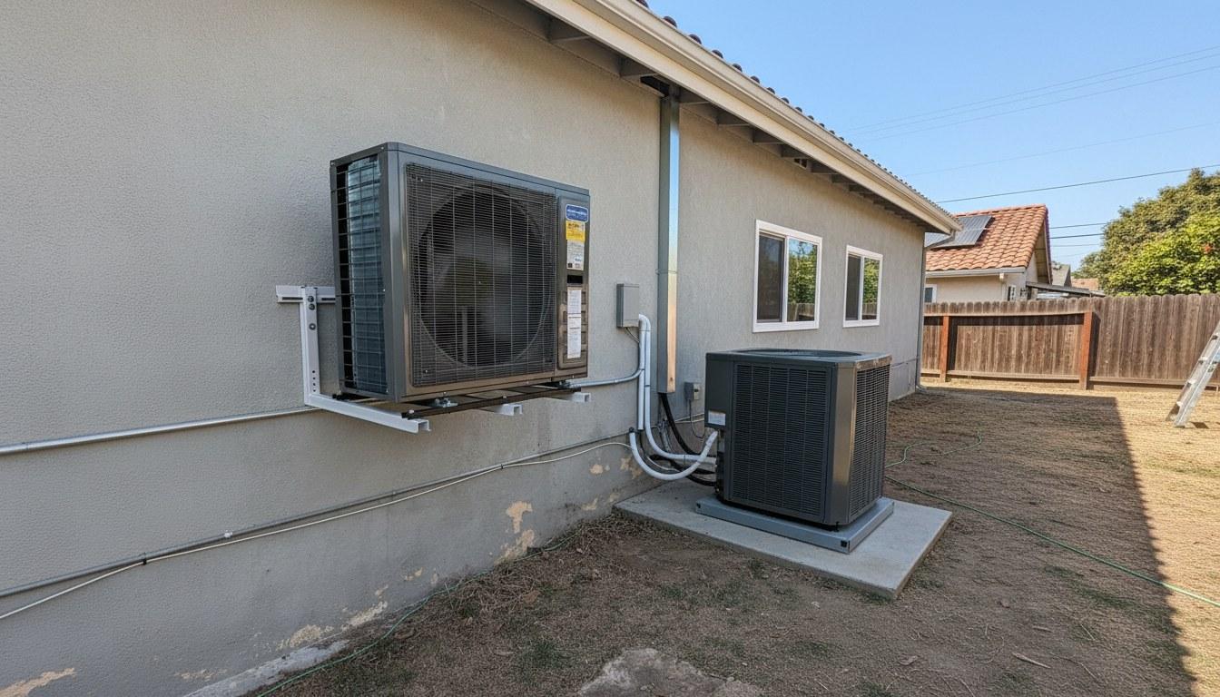 Completed ac repair work at Shalom Heating & Air