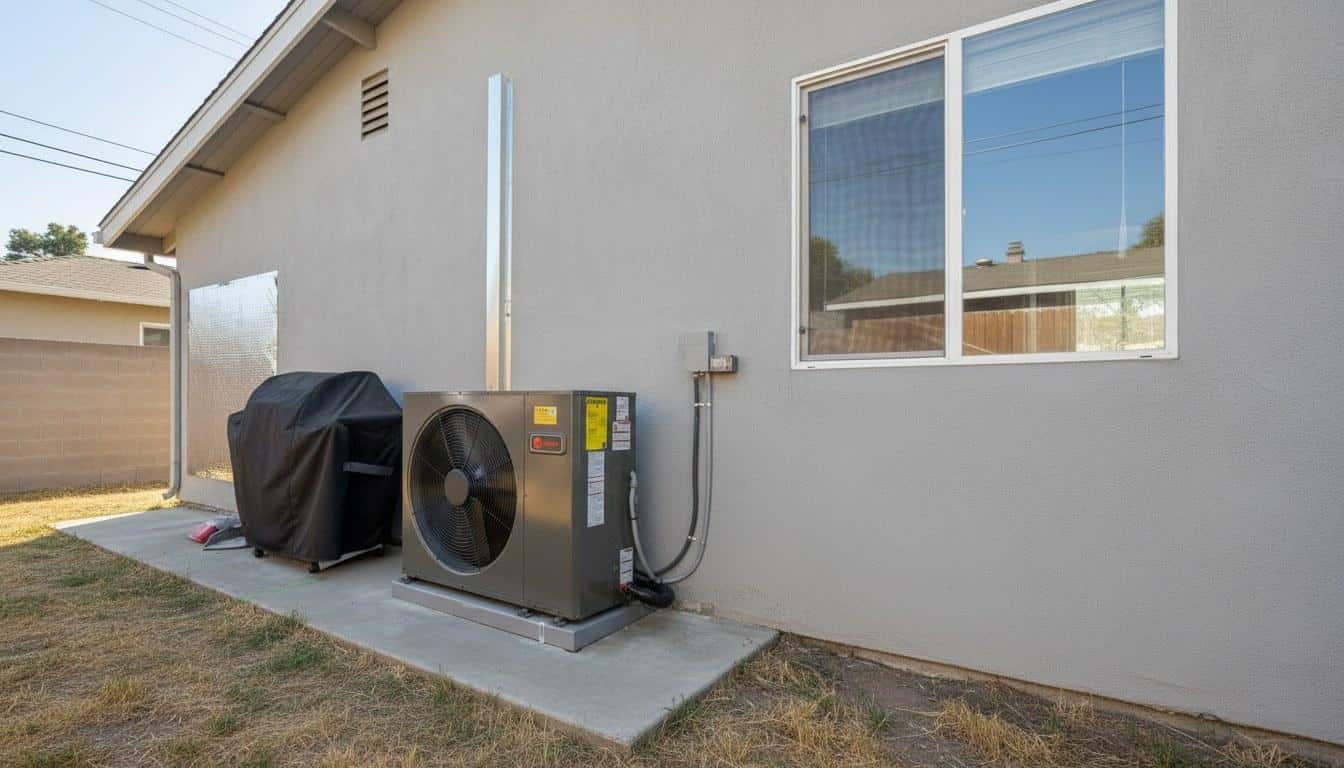 Finished ac repair work at Shalom Heating & Air