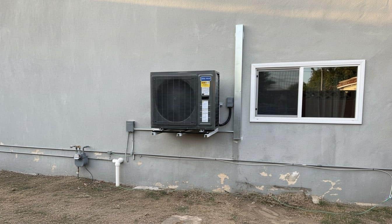 Completed ac repair work at Shalom Heating & Air