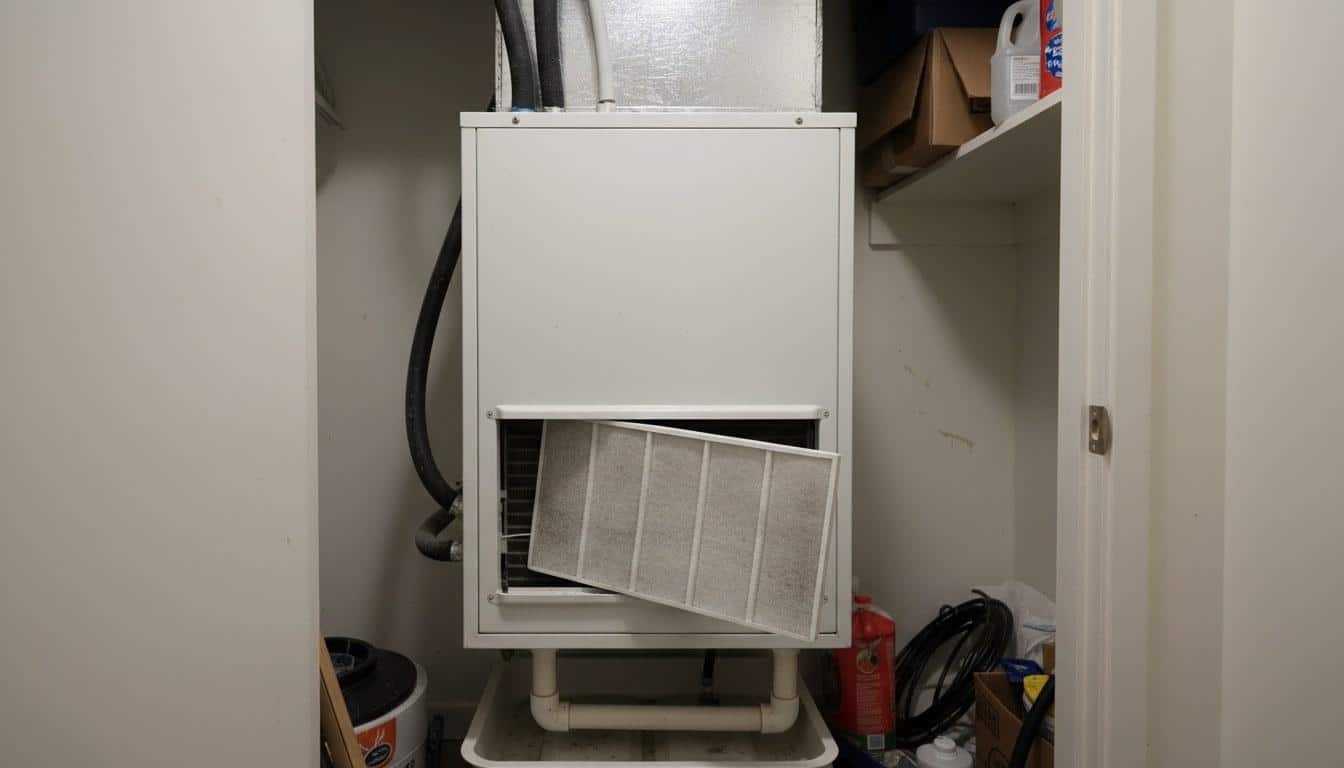 Completed ac repair work at Shalom Heating & Air
