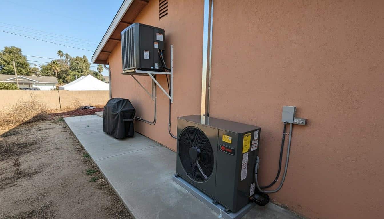 Completed ac repair work at Shalom Heating & Air
