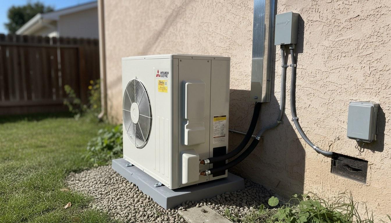 Completed ac repair work at Shalom Heating & Air