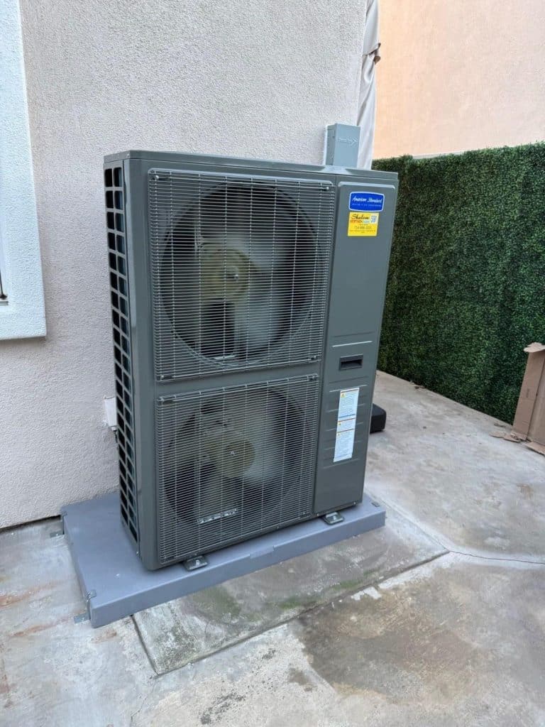 Completed ac repair work at Shalom Heating & Air