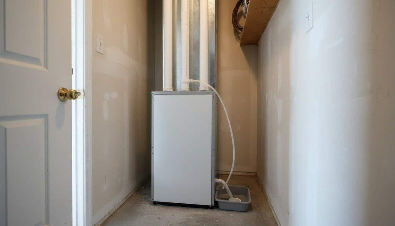Completed furnace repair work at Shalom Heating & Air