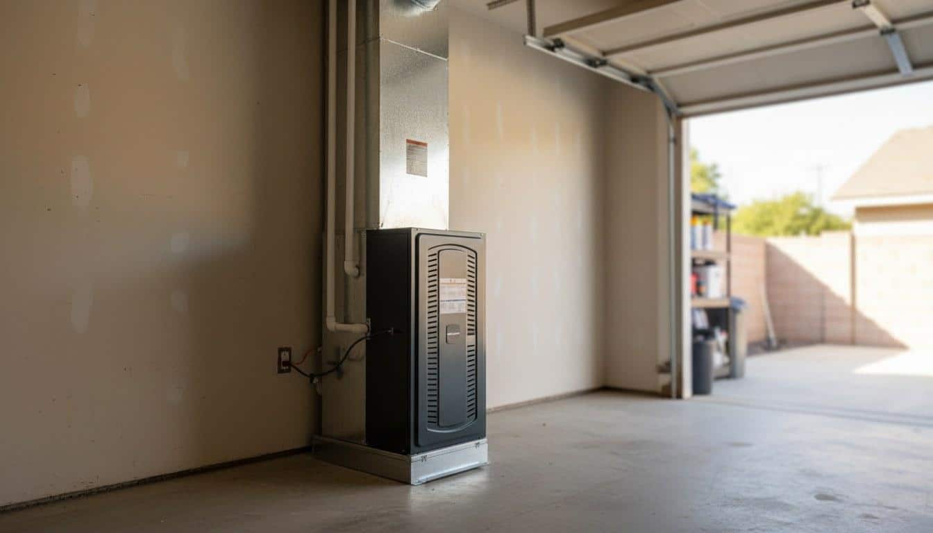 Completed furnace repair work at Shalom Heating & Air