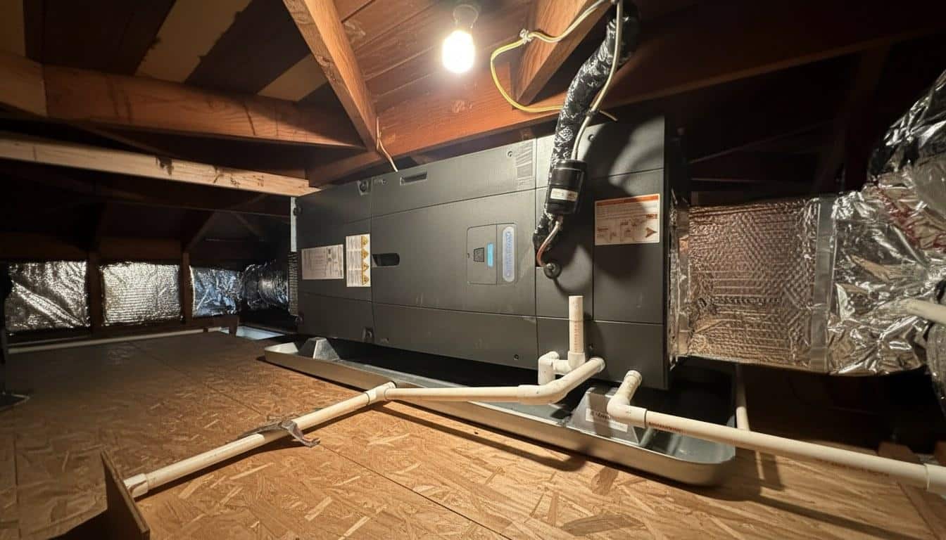 Completed furnace repair work at Shalom Heating & Air