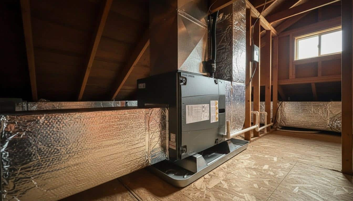 Completed furnace repair work at Shalom Heating & Air
