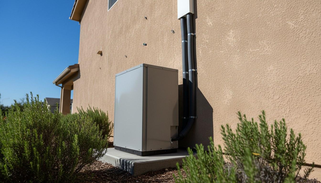 Completed furnace repair work at Shalom Heating & Air