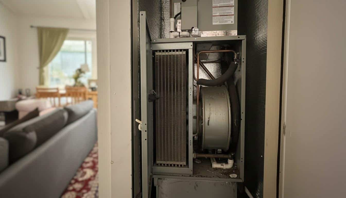 Completed ac repair work at Shalom Heating & Air