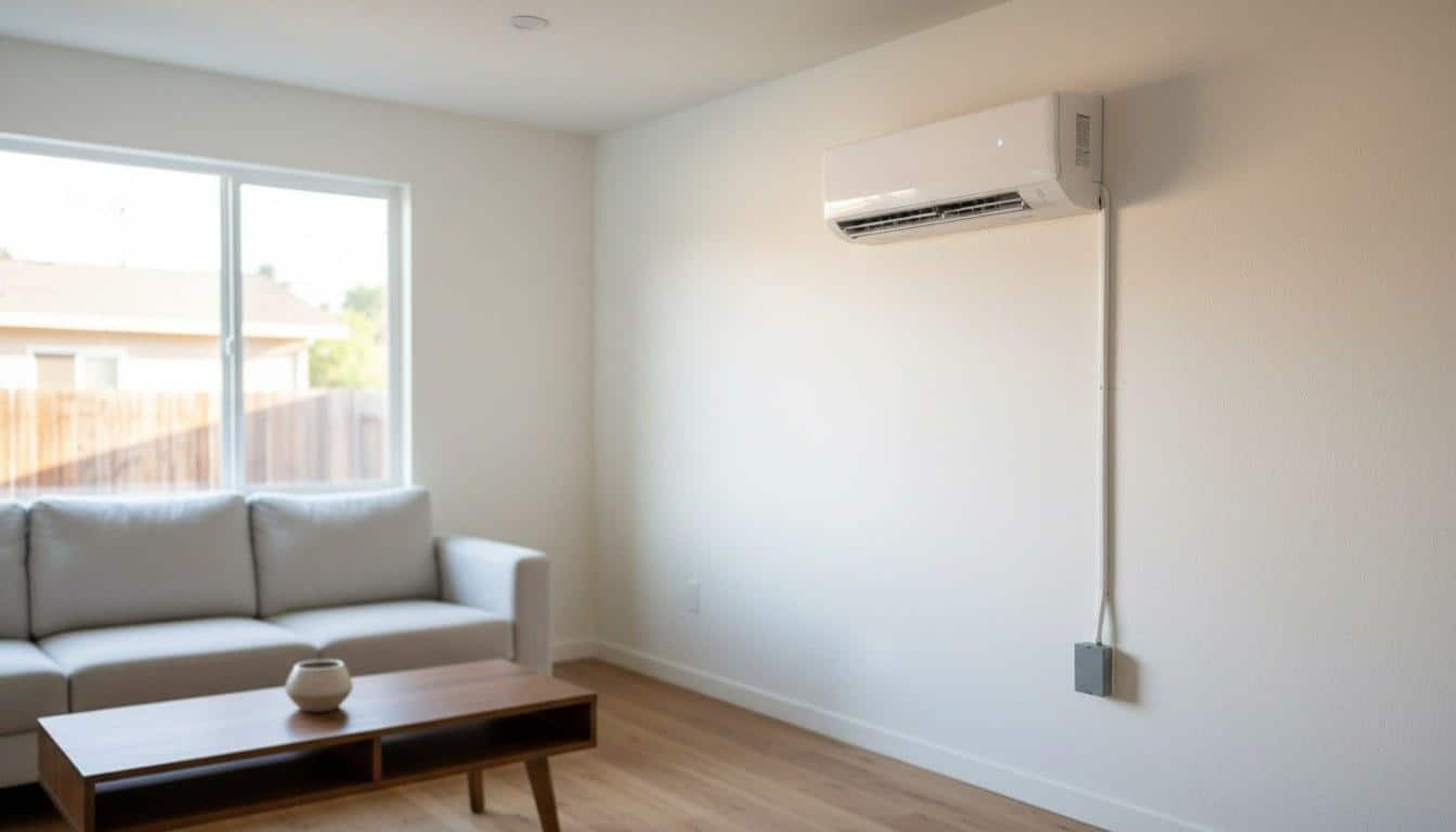 Completed air conditioning installation repair maintenance work at Shalom Heating & Air