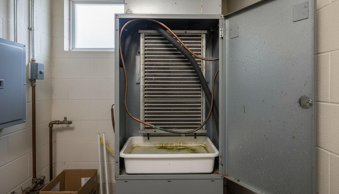 Completed ac repair work at Shalom Heating & Air