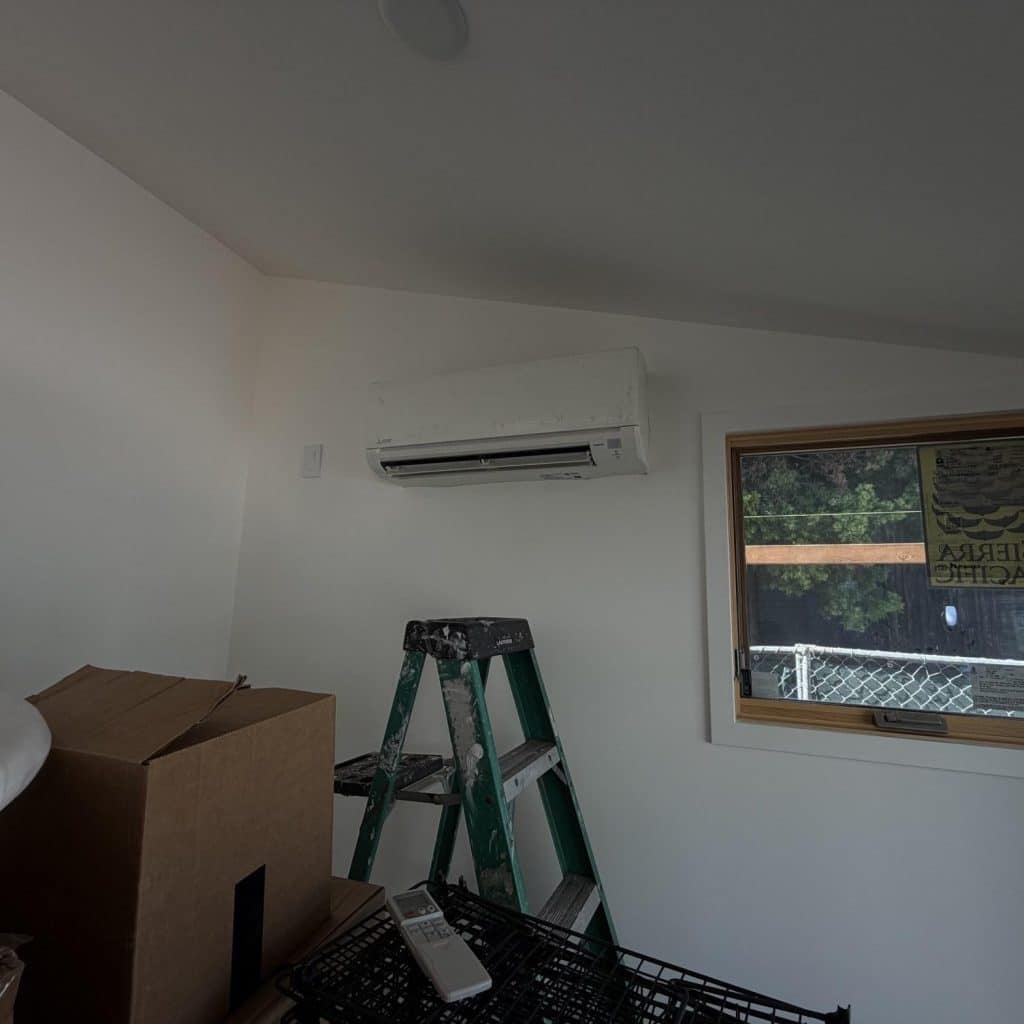 Completed ac repair work at Shalom Heating & Air