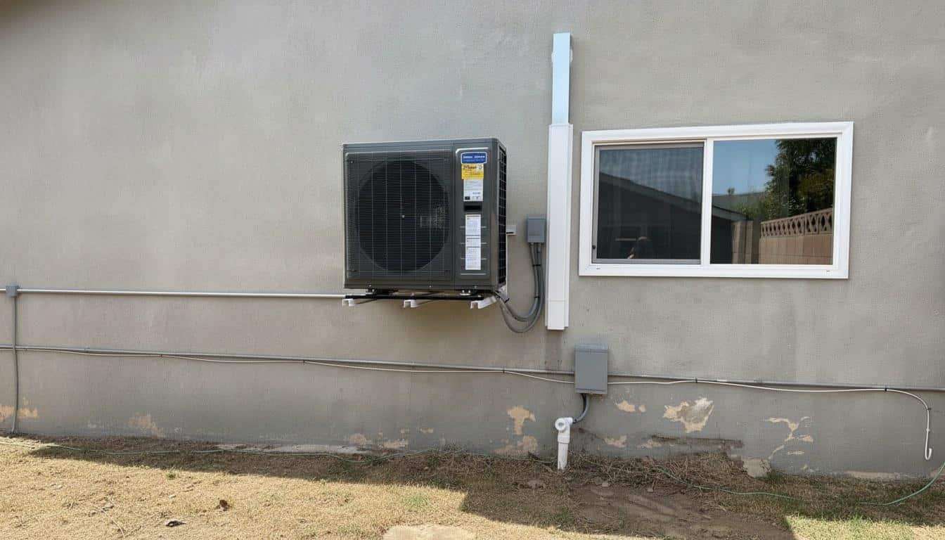 Completed ac repair work at Shalom Heating & Air