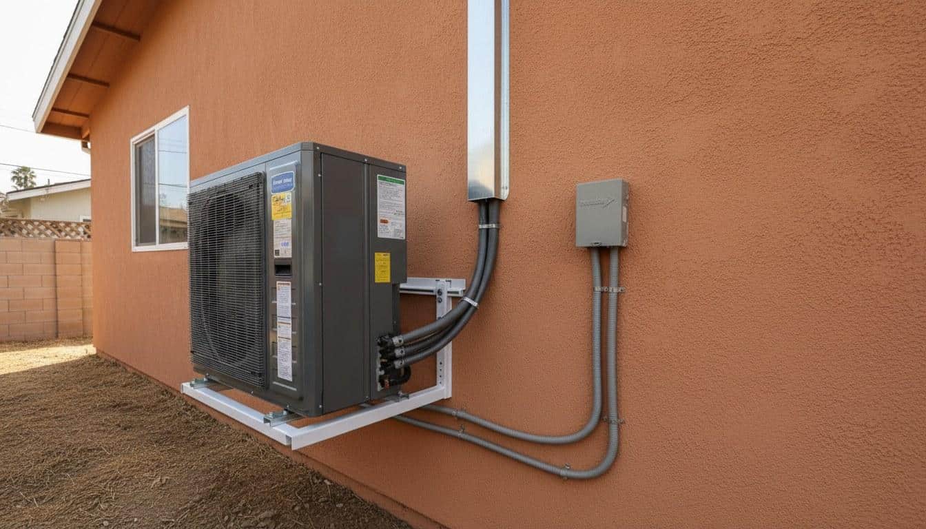Completed ac repair work at Shalom Heating & Air