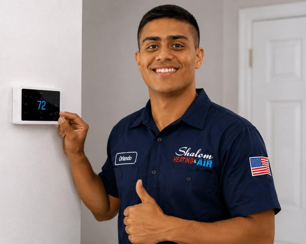 Adjusting a smart thermostat for indoor comfort and air control