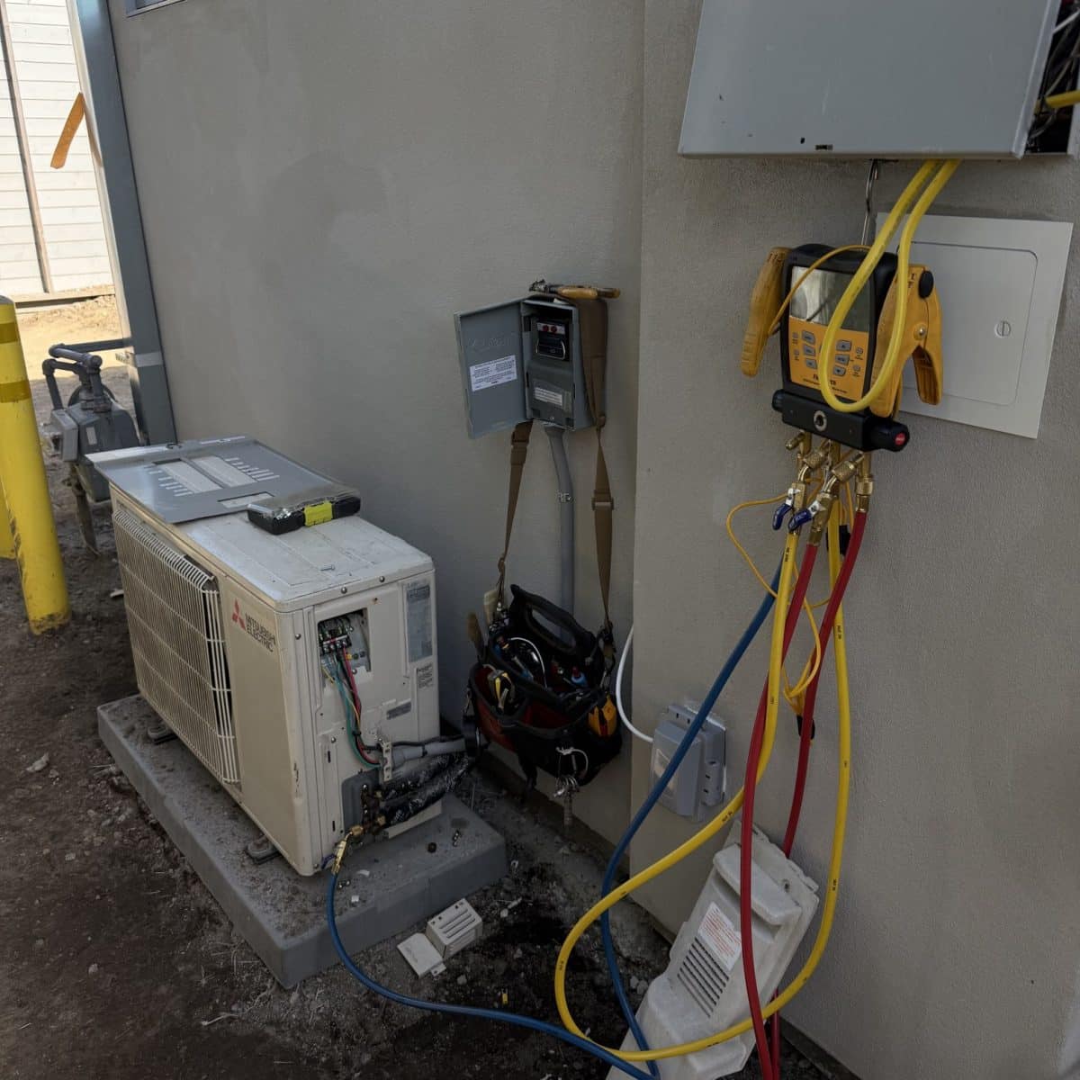 Indoor air handler and air quality system installation