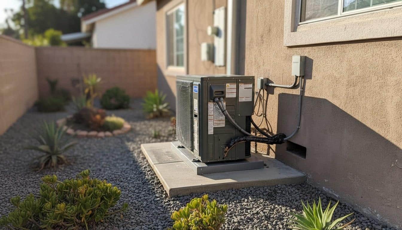 Completed ac repair work at Shalom Heating & Air