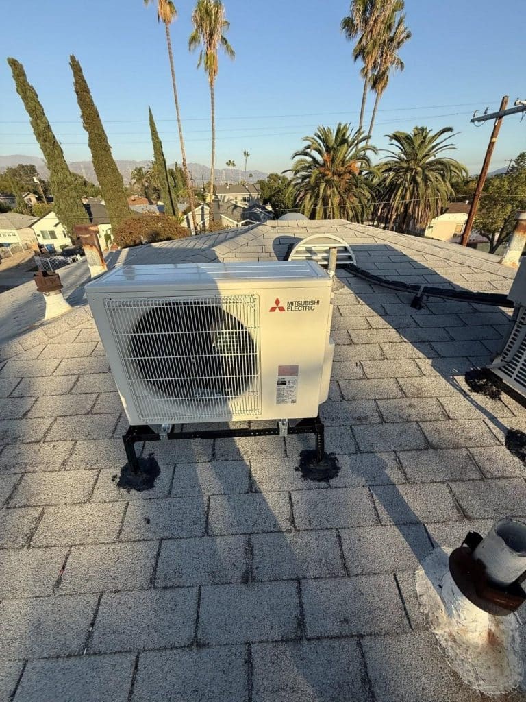 Completed ac repair work at Shalom Heating & Air
