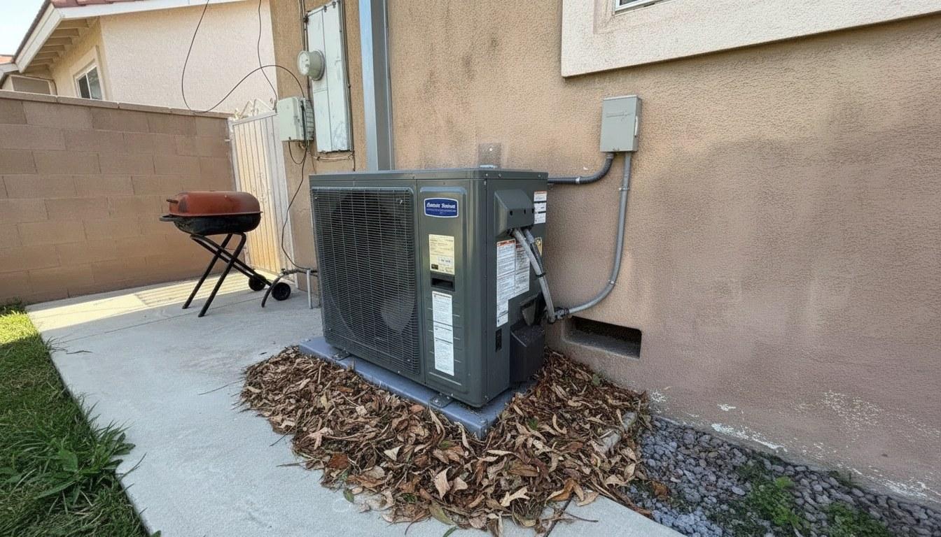 Completed ac repair work at Shalom Heating & Air