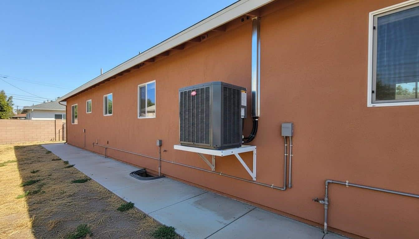 Completed ac repair work at Shalom Heating & Air