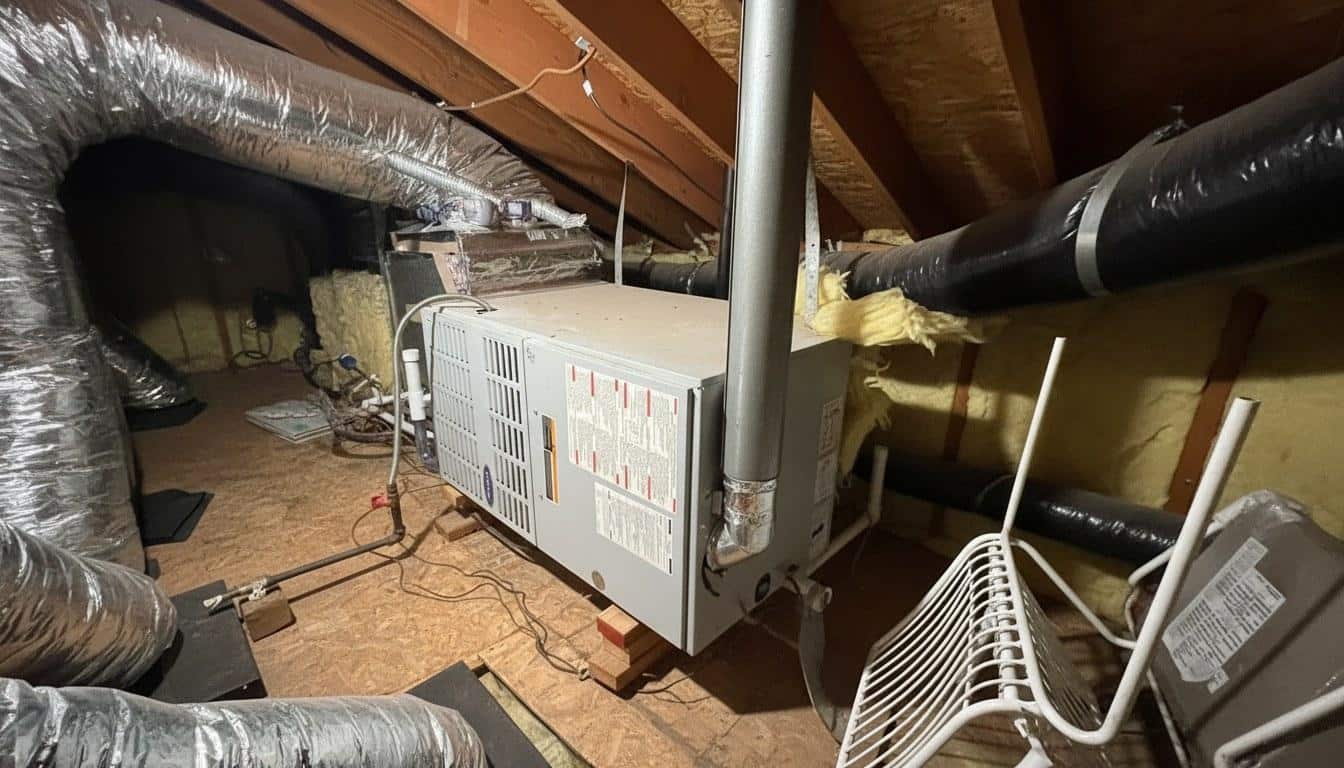 Completed ac repair work at Shalom Heating & Air