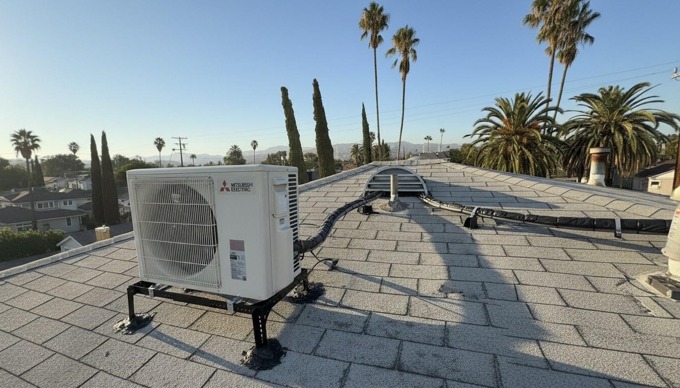 Completed ac repair work at Shalom Heating & Air