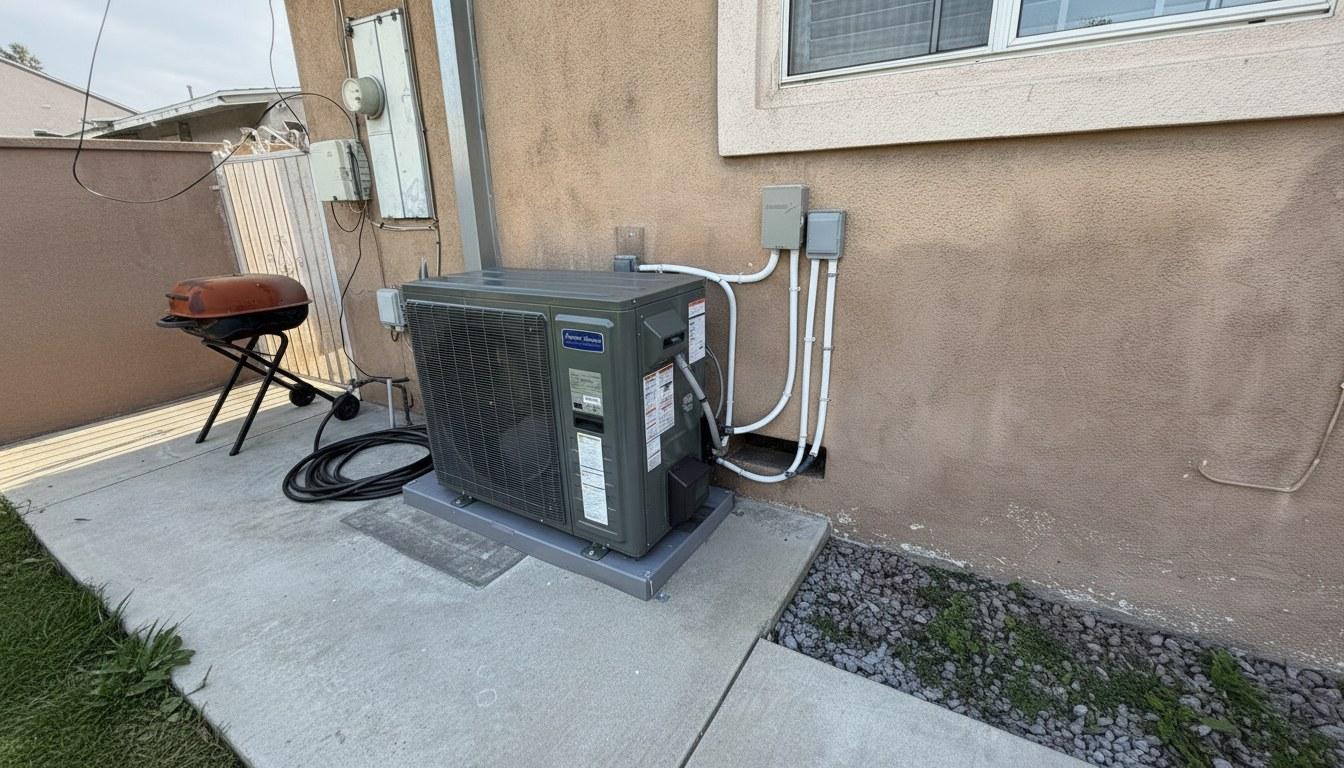 Completed hvac system maintenance tune up work at Shalom Heating & Air