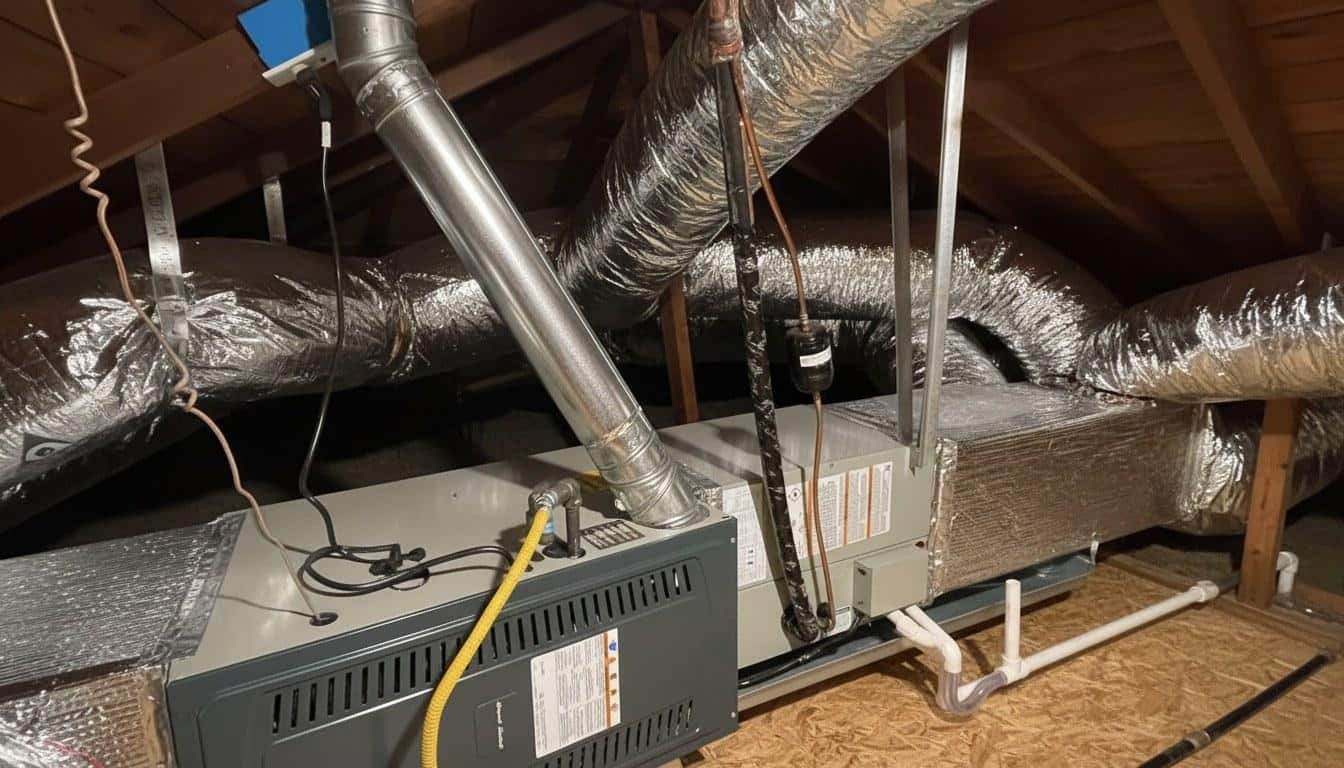 Completed ac repair work at Shalom Heating & Air