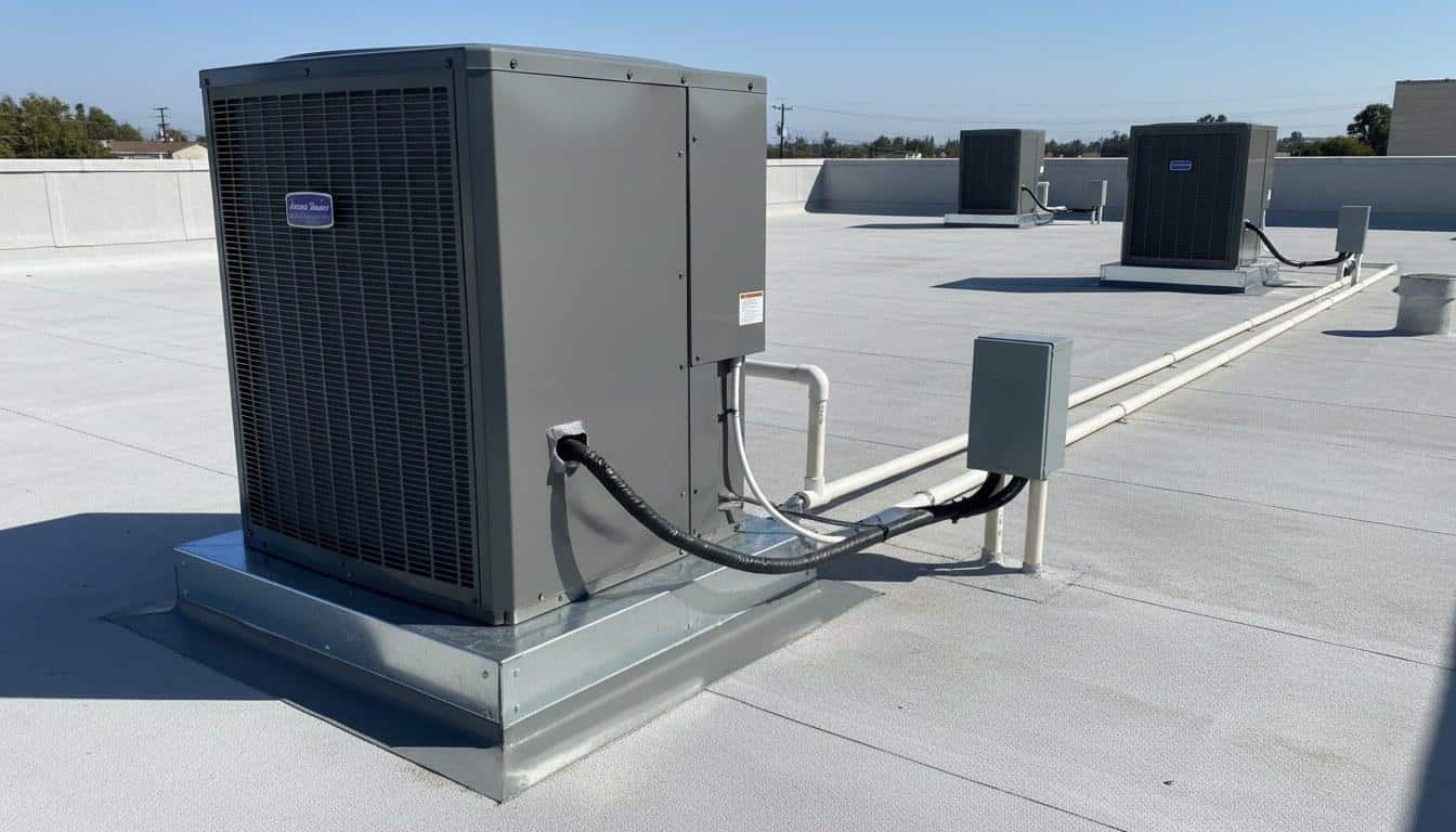 Completed ac repair work at Shalom Heating & Air