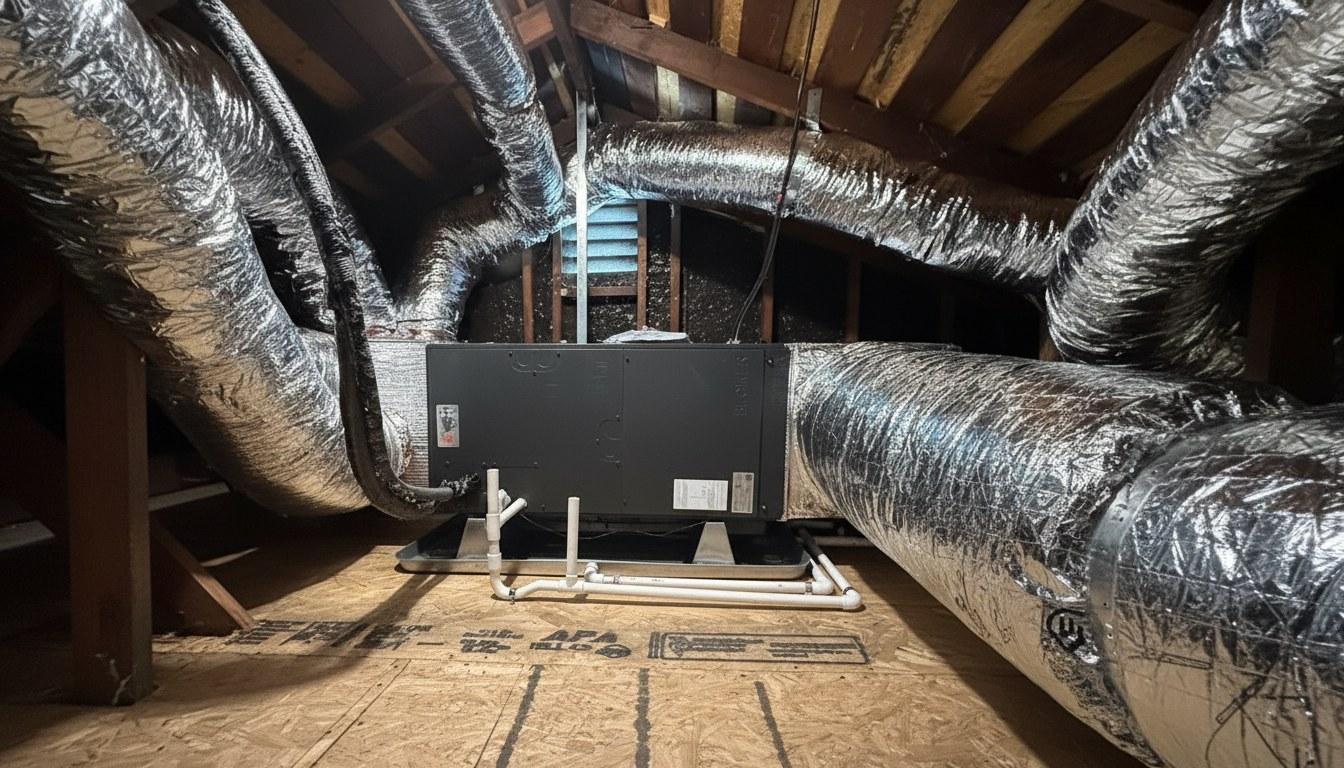 Completed hvac system maintenance tune up work at Shalom Heating & Air