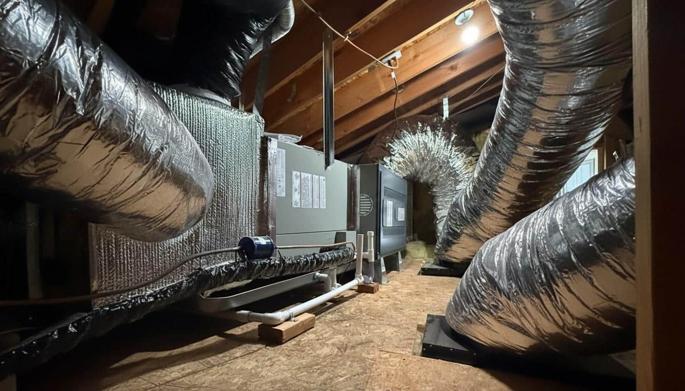Completed hvac system maintenance tune up work at Shalom Heating & Air