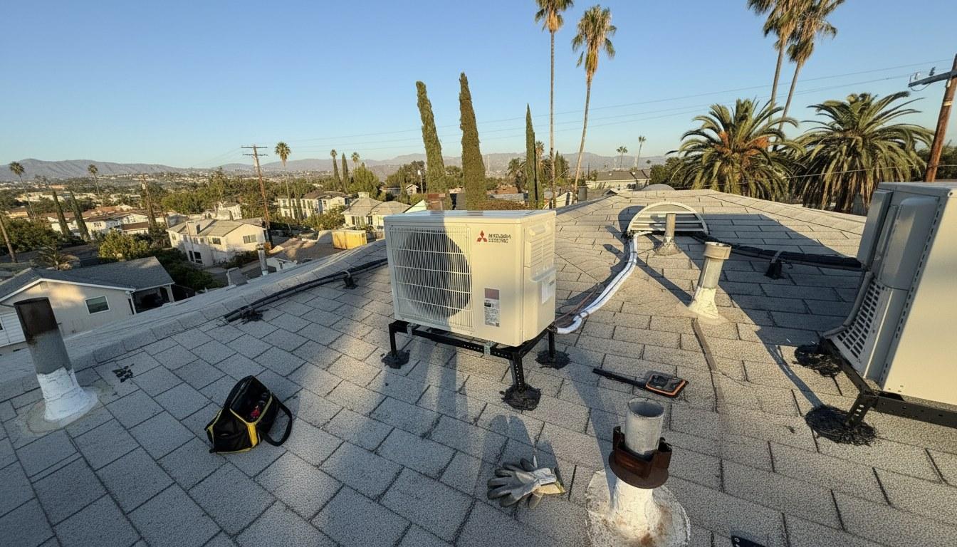 Completed hvac system maintenance tune up work at Shalom Heating & Air