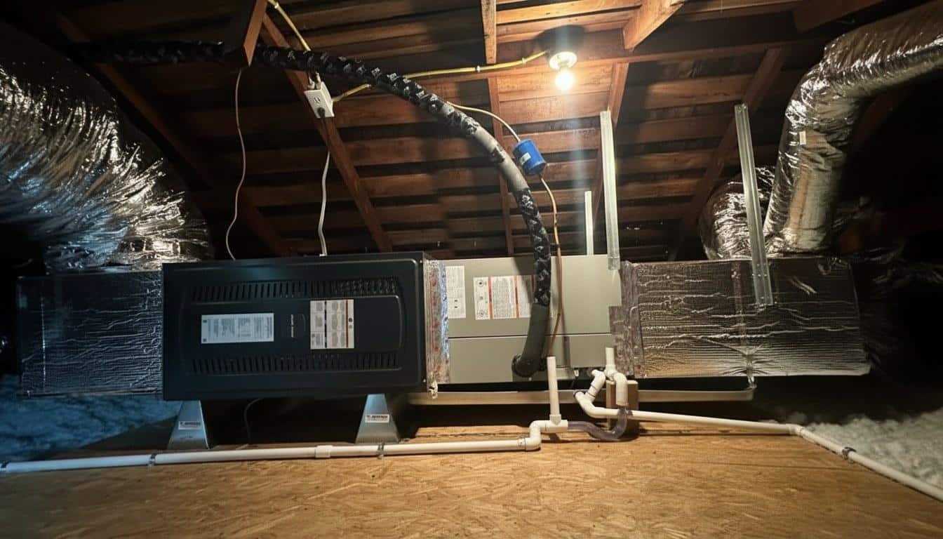 Completed ac repair work at Shalom Heating & Air