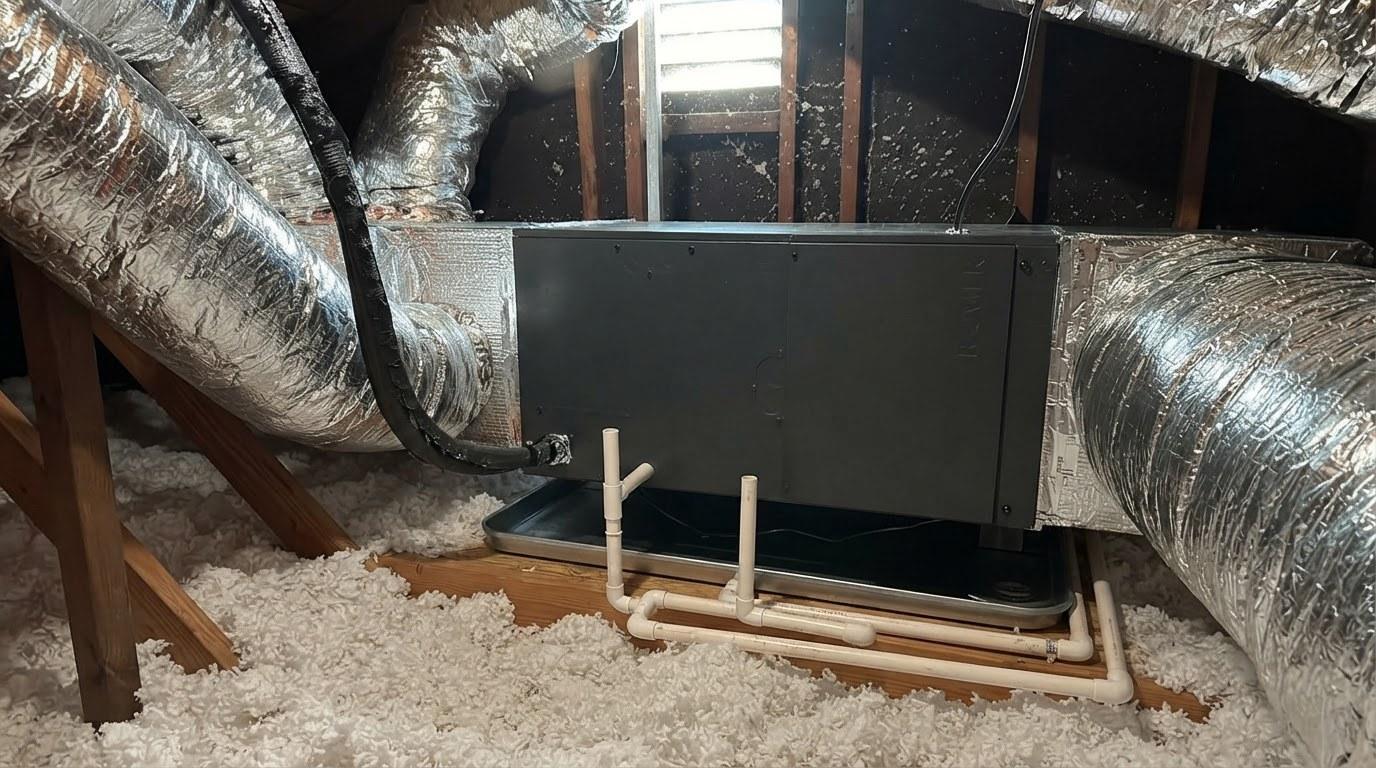 Completed hvac system maintenance tune up work at Shalom Heating & Air