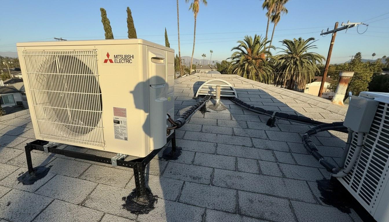 Completed ac repair work at Shalom Heating & Air