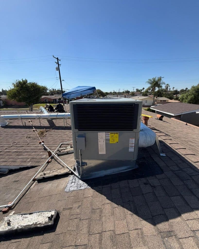 4-Ton Rooftop Package Unit Replacement in Norwalk, CA