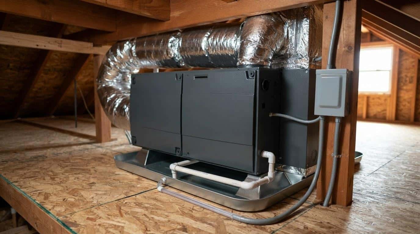 Finished furnace repair work at Shalom Heating & Air