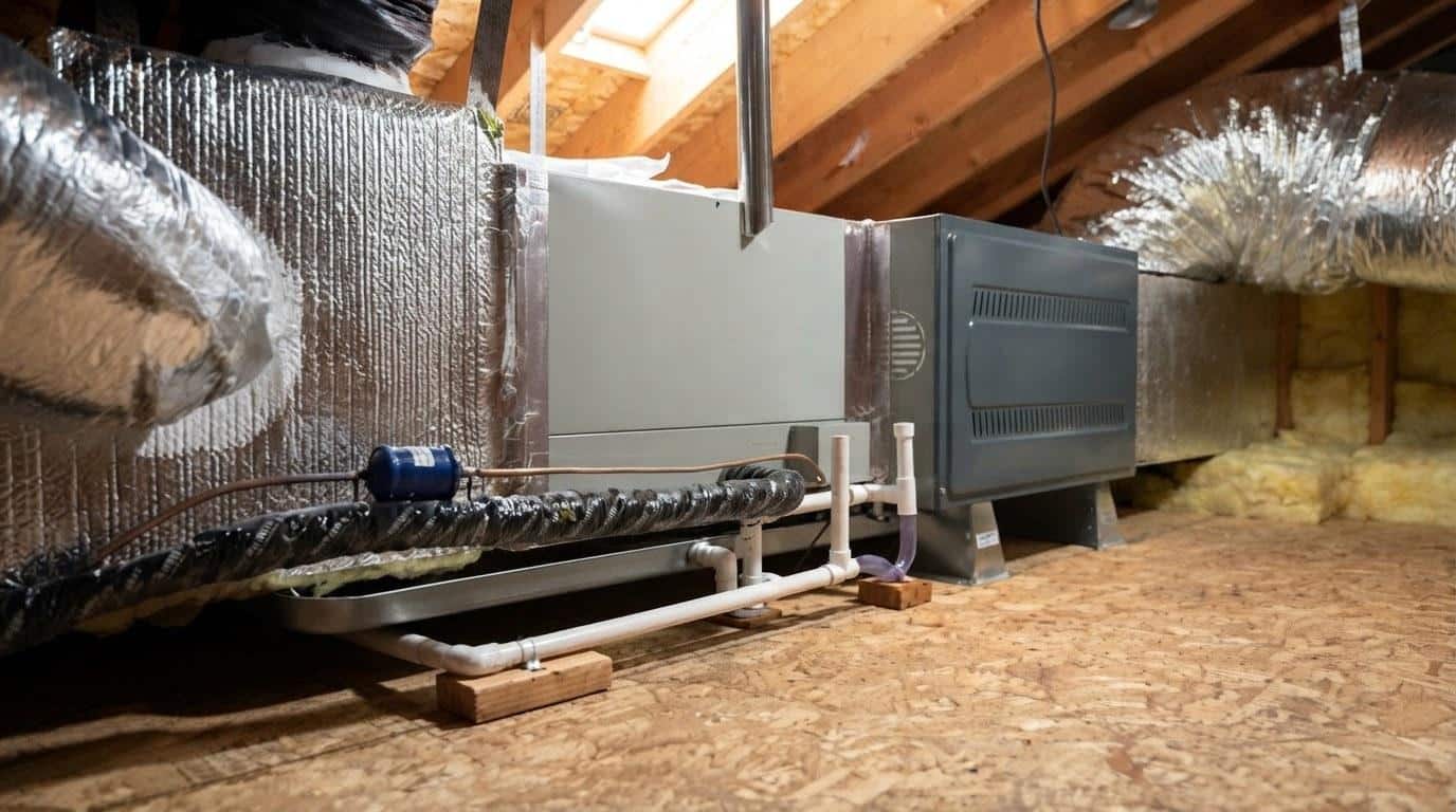 Completed hvac system maintenance tune up work at Shalom Heating & Air