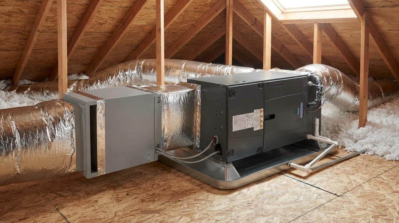 Completed furnace repair work at Shalom Heating & Air