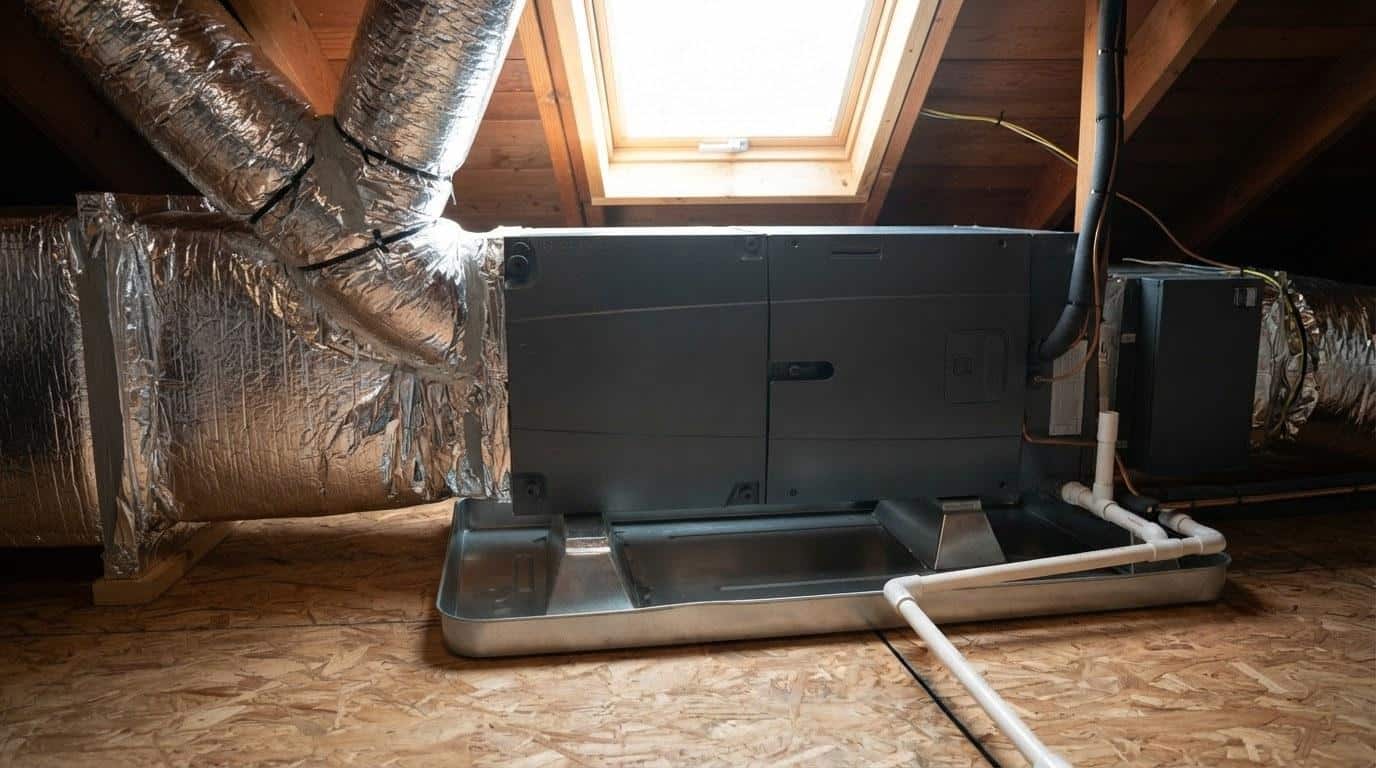 Finished furnace repair work at Shalom Heating & Air
