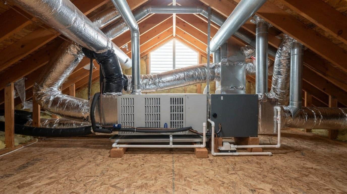 Completed indoor air quality solutions work at Shalom Heating & Air