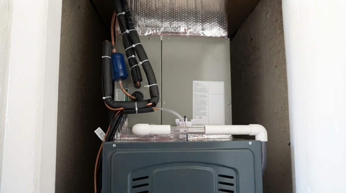 Completed hvac system maintenance tune up work at Shalom Heating & Air